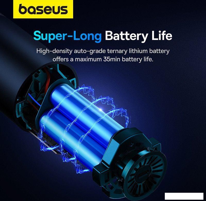 Автомобильный пылесос Baseus A5 Car Vacuum Cleaner C30459500111-00