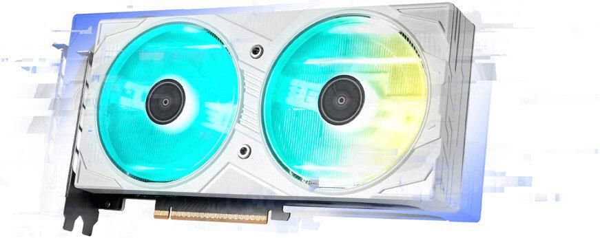 Видеокарта KFA2 GeForce RTX 5060 Ti EX White 2X 8GB 56ISN8MDCSBK