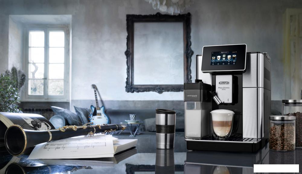 Кофемашина DeLonghi PrimaDonna Soul ECAM 610.74.MB