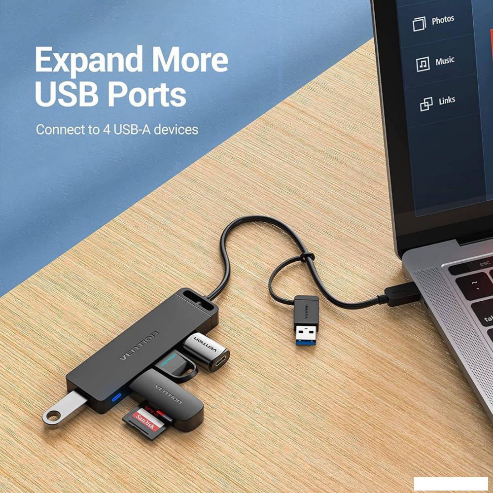 USB-хаб Vention CHTBB
