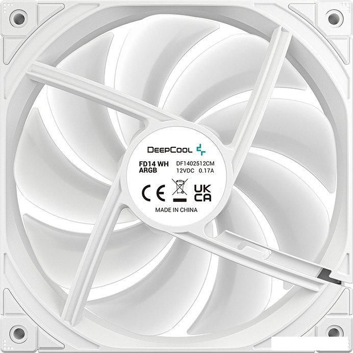 Вентилятор для корпуса DeepCool FD14 ARGB R-FD14-WHAPN1-G
