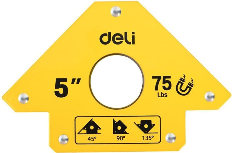 Угольник магнитный Deli DL-HDW75