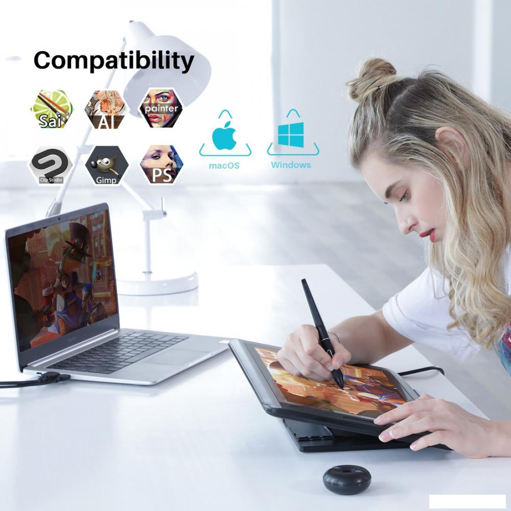 Графический монитор Huion Kamvas 16