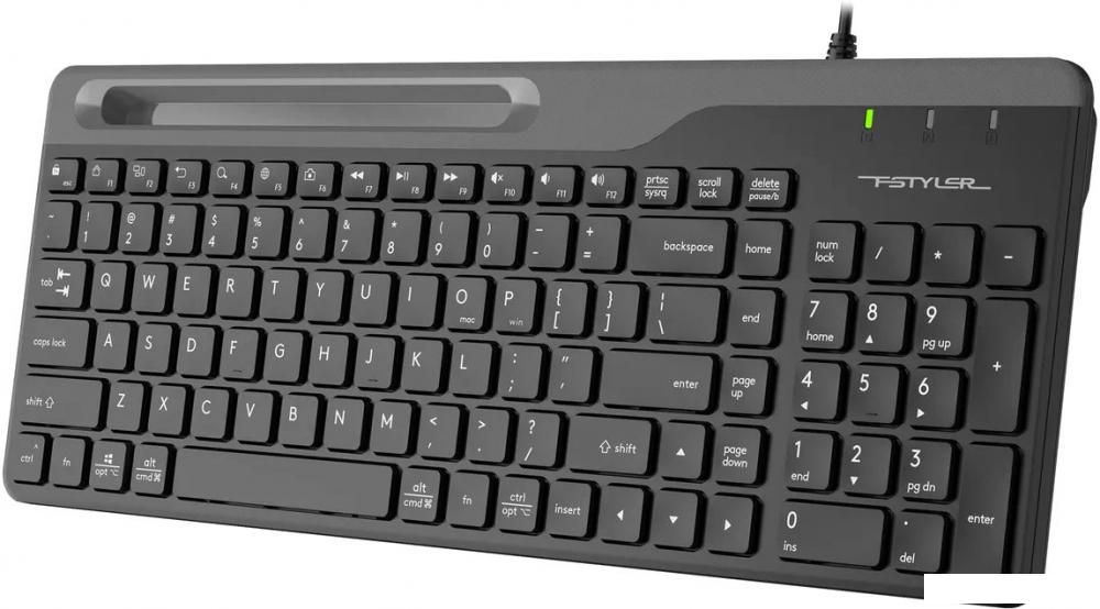 Клавиатура A4Tech Fstyler FK25 (черный/серый)