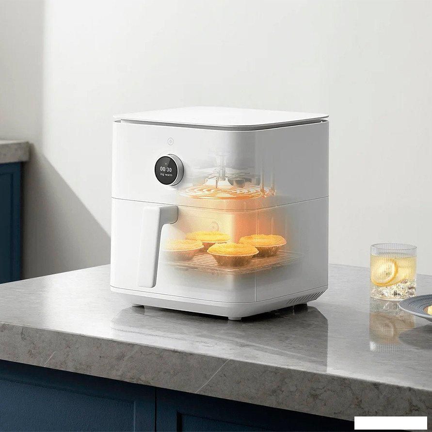 Аэрофритюрница Xiaomi Smart Air Fryer 6.5L MAF10 (международная версия, белый)