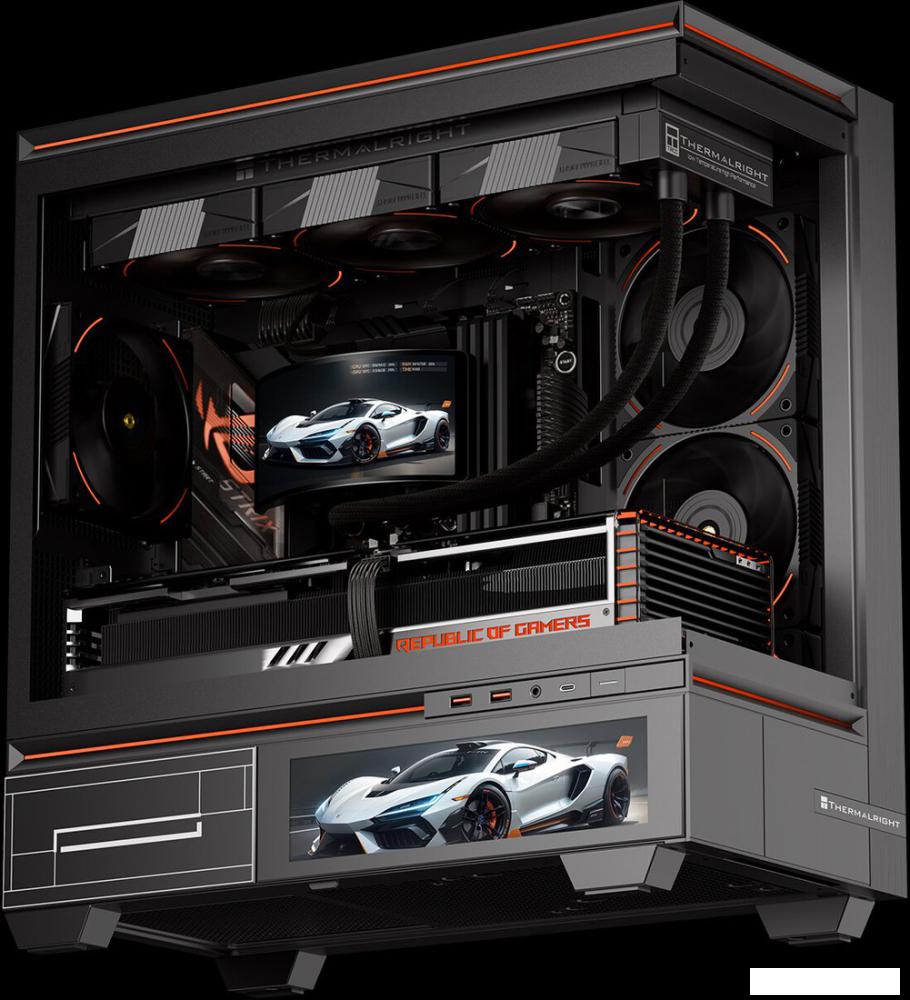 Система жидкостного охлаждения для процессора Thermalright Rainbow Vision 360 Turbo ARGB (черный)
