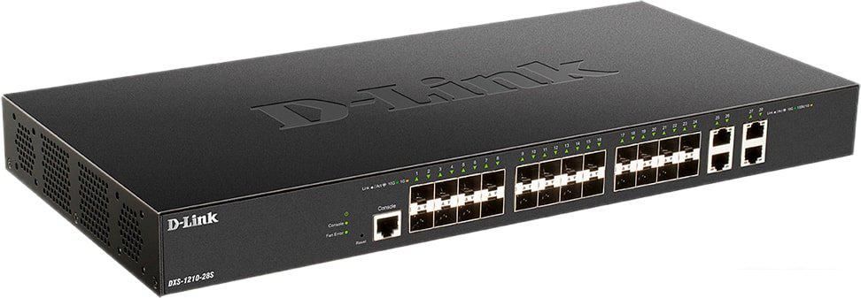 Управляемый коммутатор уровня 2+ D-Link DXS-1210-28S/A1A