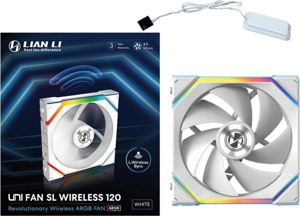 Вентилятор для корпуса Lian Li Uni Fan SL 120 Wireless G99.12SL1W1W.R0