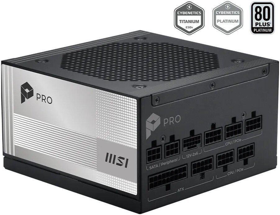 Блок питания MSI PRO A1000PL PCIE5