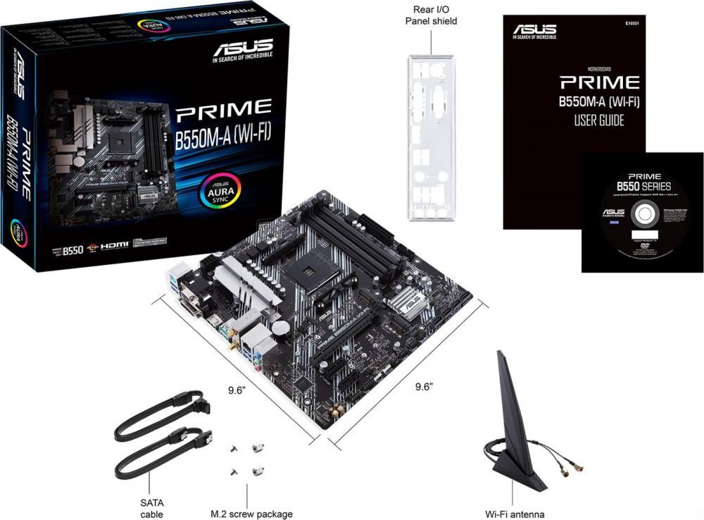 Материнская плата ASUS Prime B550M-A (Wi-Fi)