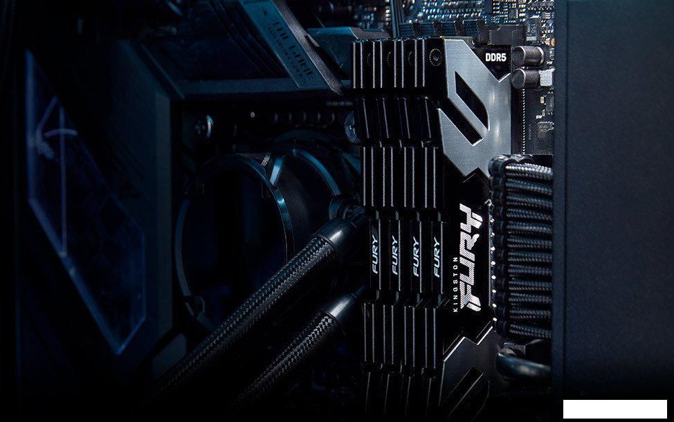 Оперативная память Kingston FURY Renegade 16ГБ DDR5 6400МГц KF564C32RS-16