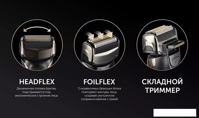 Электробритва Polaris PMF 1013RC wet&amp;dry 5D PROF 3+