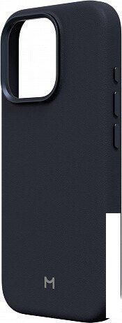Чехол для телефона Magssory Eco Leather Case Blue для iPhone 16 Pro CLT028b