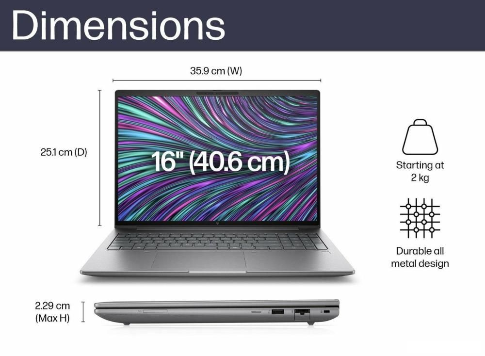 Рабочая станция HP ZBook Power 16 G11 B6SA2PT