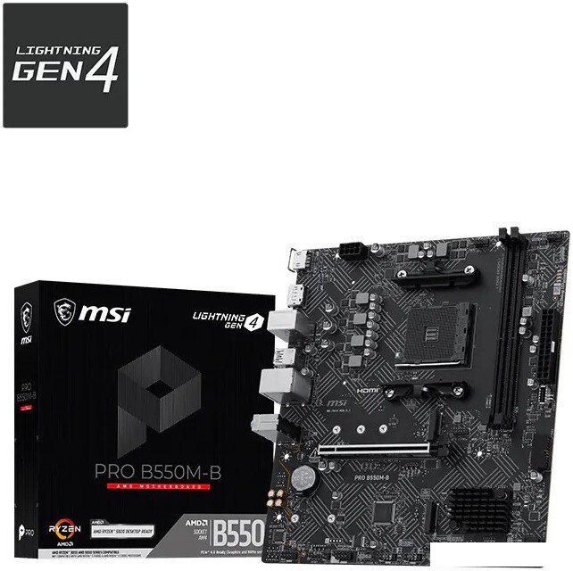 Материнская плата MSI Pro B550M-B