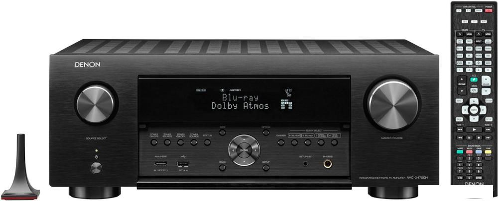 AV ресивер Denon AVC-X4700H (черный)
