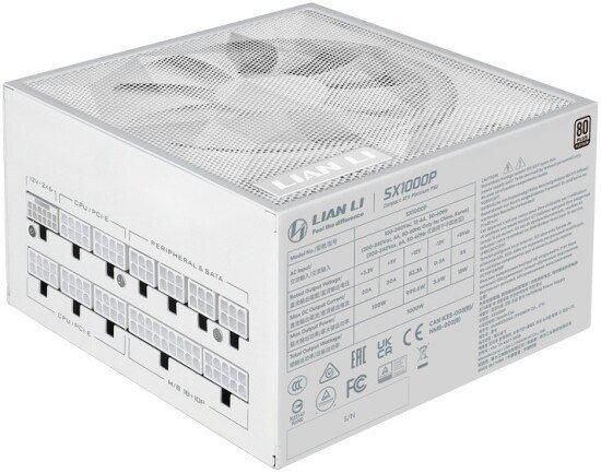 Блок питания Lian Li SX Platinum 1000 G9P.SX1000P.W000.RU
