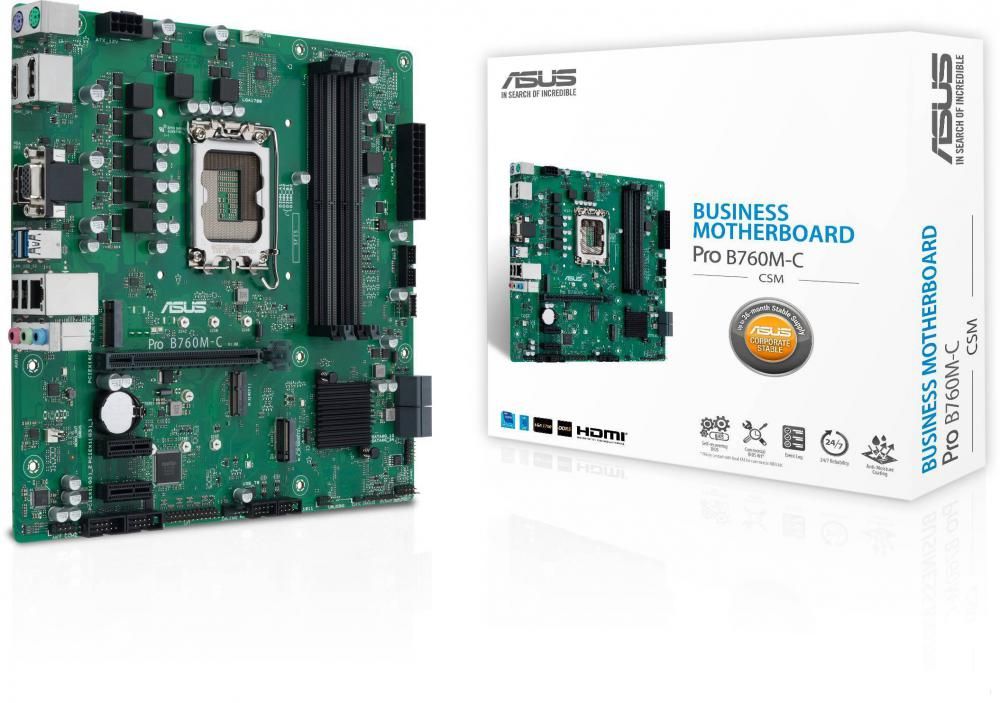 Материнская плата ASUS Pro B760M-C-CSM