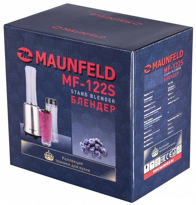Стационарный блендер MAUNFELD MF-122S