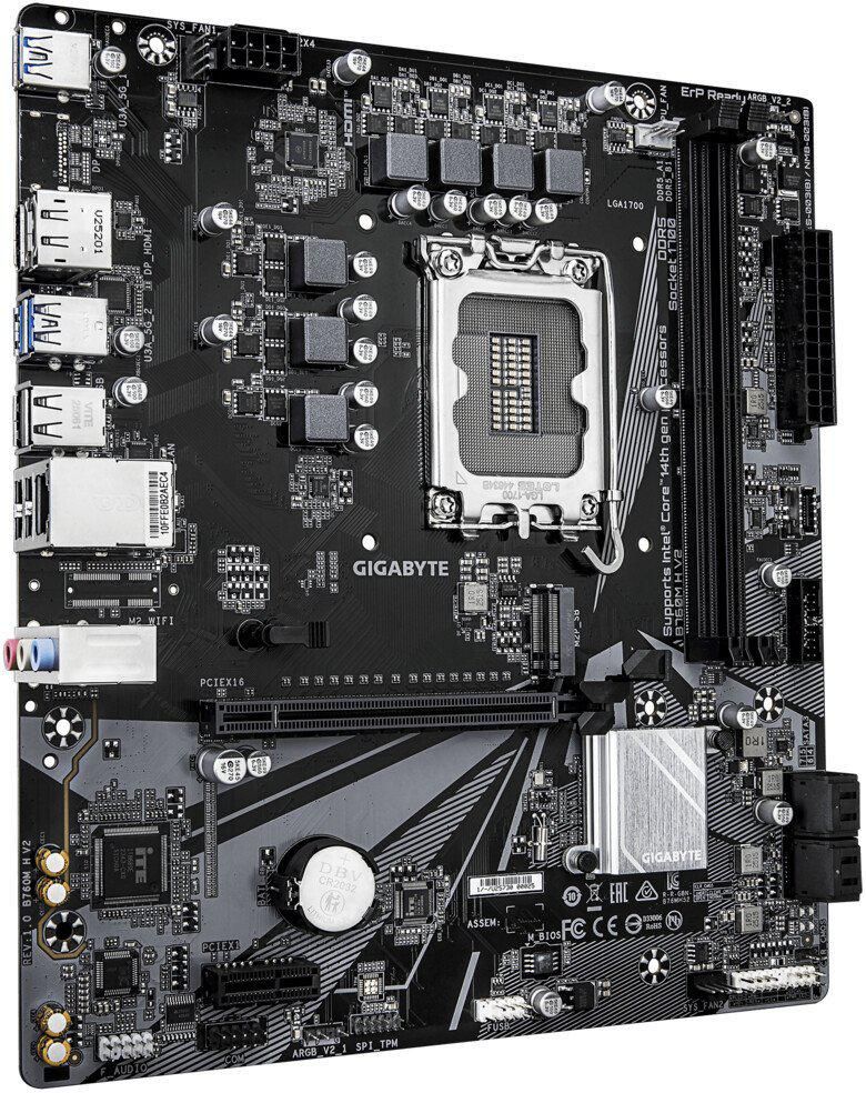 Материнская плата Gigabyte B760M H V2