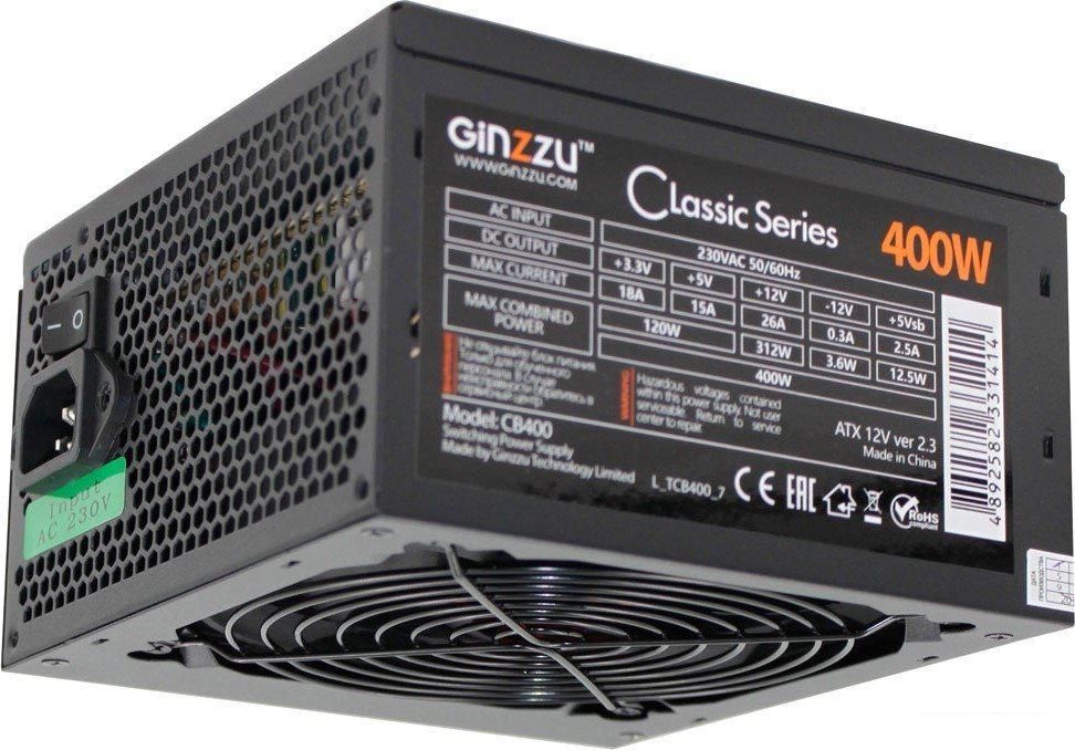 Блок питания Ginzzu CB400
