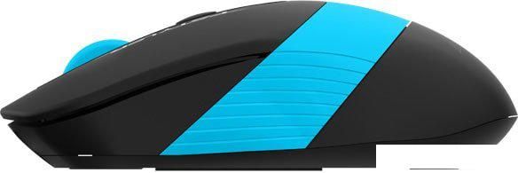 Мышь A4Tech Fstyler FG10S (черный/голубой)