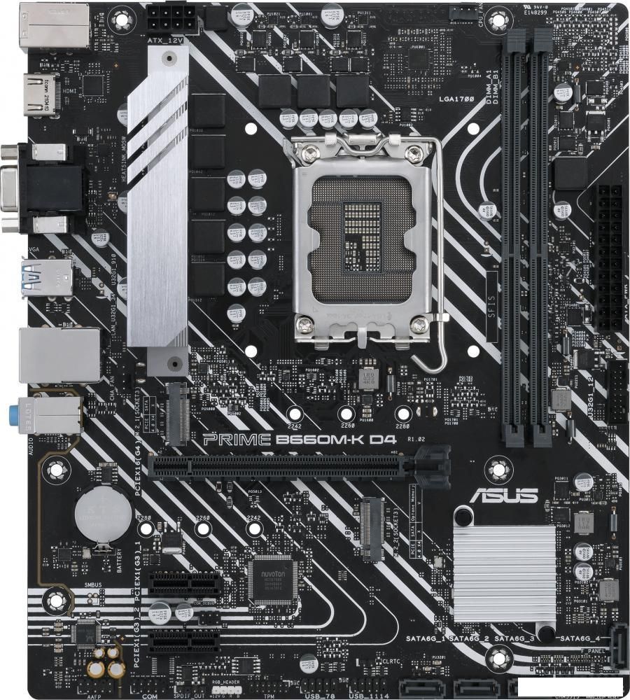Материнская плата ASUS Prime B660M-K D4