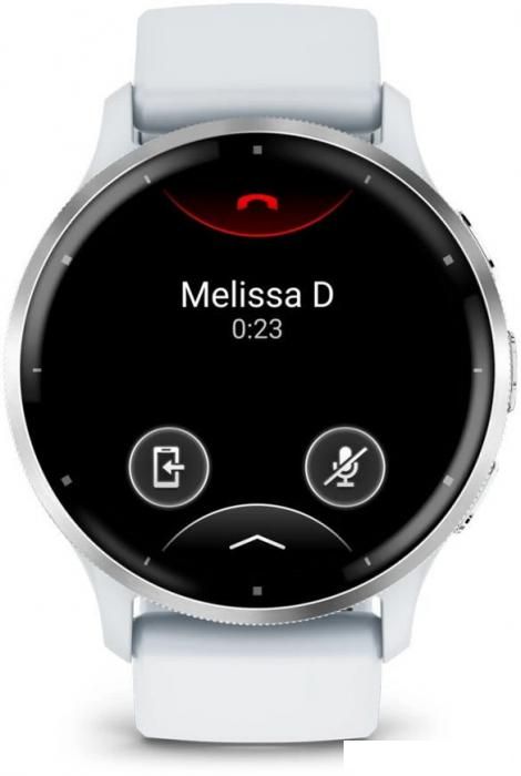 Умные часы Garmin Venu 3 (белый, с силиконовым ремешком)