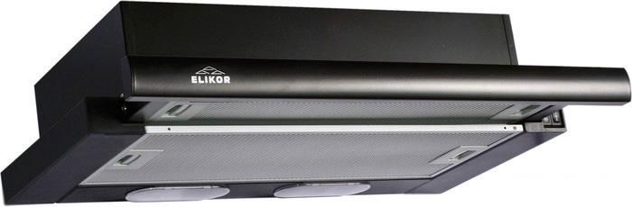 Вытяжки Elikor Интегра 60П-400-В2Л (черный) (841332)