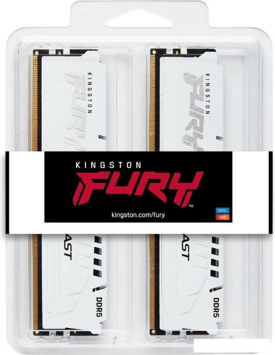 Оперативная память Kingston FURY Beast 2x16ГБ DDR5 6400 МГц KF564C32BWEK2-32