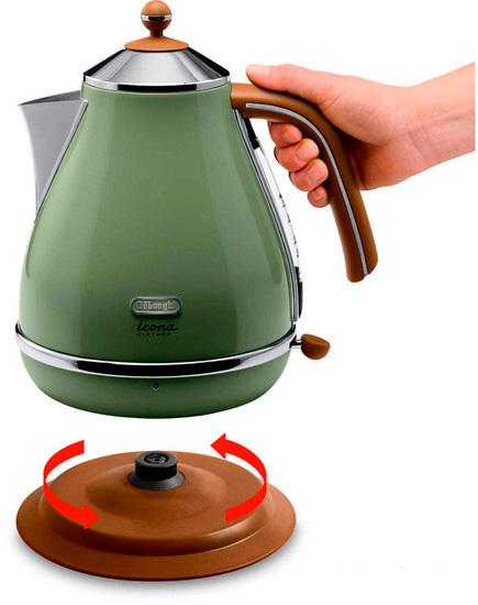 Электрический чайник DeLonghi KBOV 2001.GR