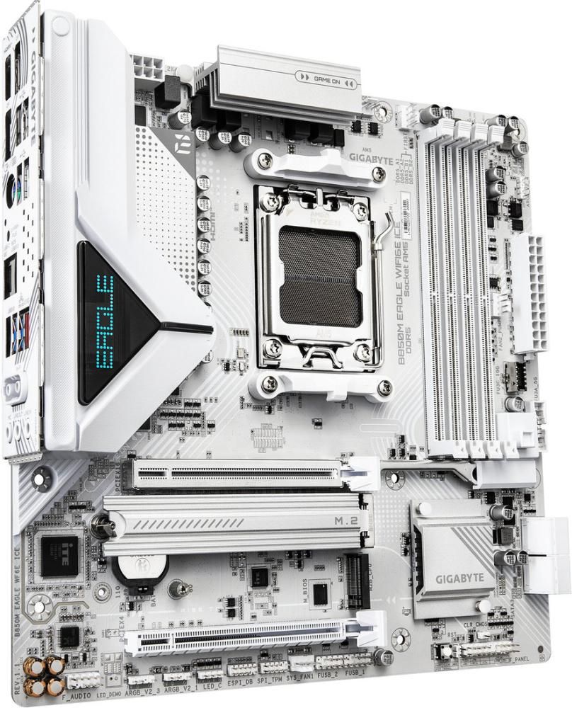 Материнская плата Gigabyte B850M Eagle WiFi6E Ice (rev. 1.1)