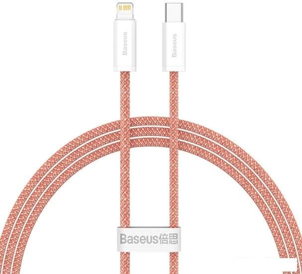 Кабель Baseus Lightning - USB Type-C CALD000107 (2 м, оранжевый)