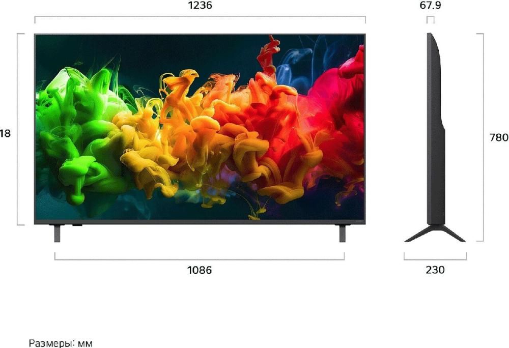 MiniLED телевизор LG QNED evo AI QNED80 55QNED80B6B