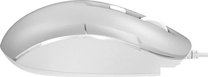 Мышь A4Tech Fstyler FM26S (серебристый)