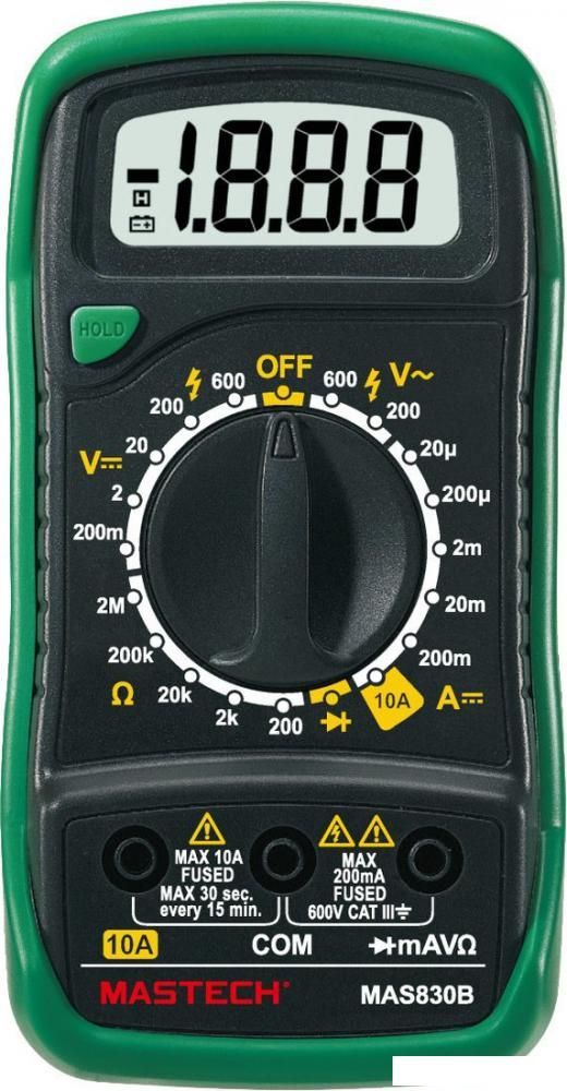 Мультиметр Mastech MAS830B