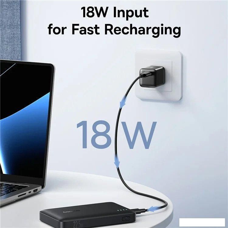 Внешний аккумулятор Baseus EnerFill FP21 22.5W 10000mAh (черный)