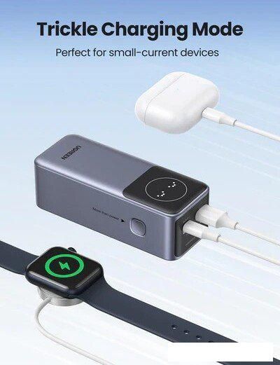 Внешний аккумулятор Ugreen PB724 12000mAh (серый)