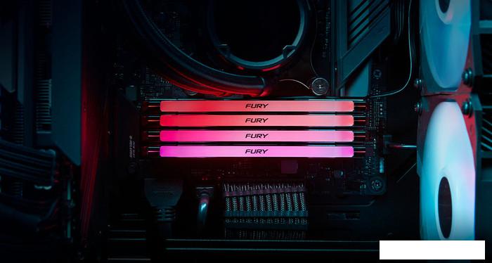 Оперативная память Kingston FURY Renegade RGB 32ГБ DDR5 6400 МГц KF564C32RSA-32