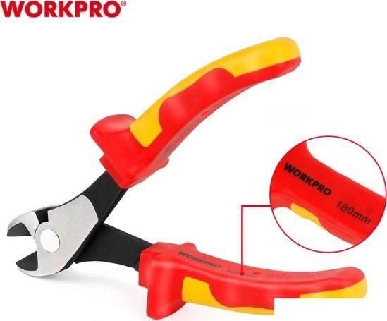 Кусачки боковые (бокорезы) Workpro WP342009