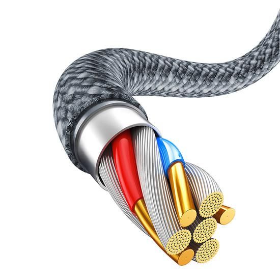 Кабель Baseus Dynamic Series USB Type-A - Lightning (1 м, серый)