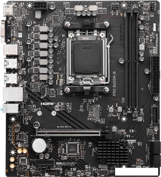 Материнская плата MSI Pro B650M-B