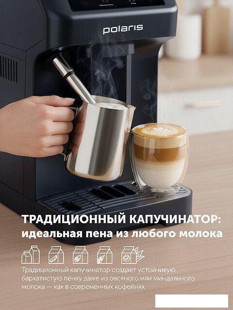 Кофемашина Polaris PACM 2048SW