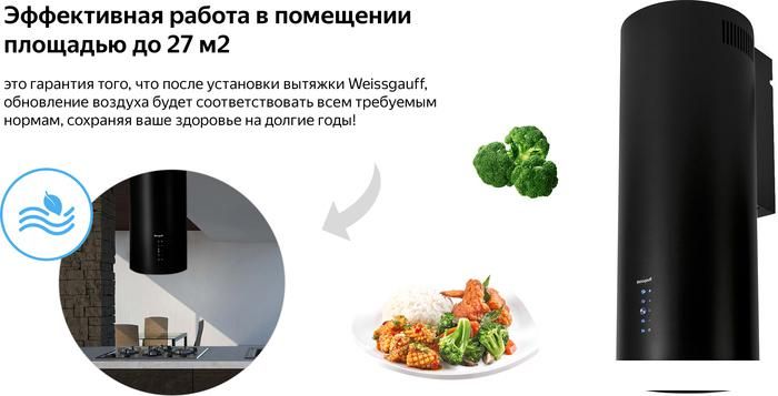 Вытяжки Weissgauff Gracia BL