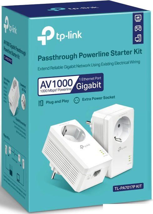 Комплект powerline-адаптеров TP-Link TL-PA7017P KIT
