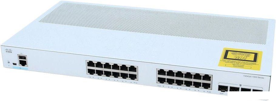 Управляемый коммутатор 2-го уровня Cisco Catalyst C1000-24P-4X-L