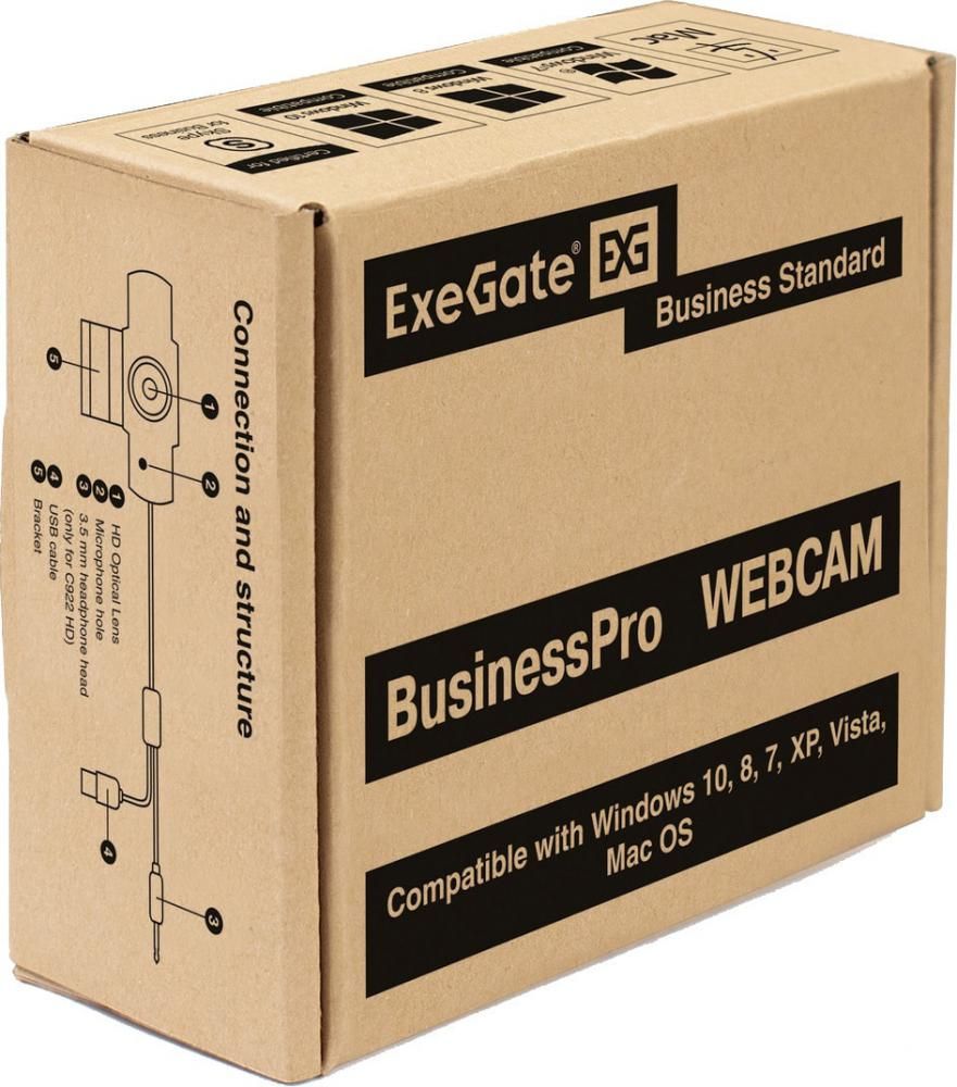 Веб-камера ExeGate BusinessPro C922 HD