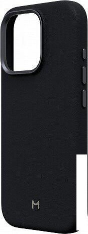 Чехол для телефона Magssory Eco Leather Case Midnight для iPhone 16 Pro CLT028m