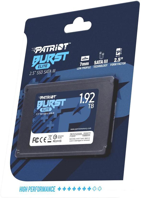 SSD Patriot Burst Elite 1.92TB PBE192TS25SSDR