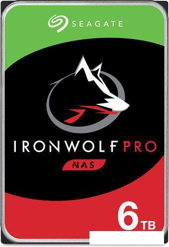 Жесткие диски Seagate IronWolf Pro 6TB ST6000NT001